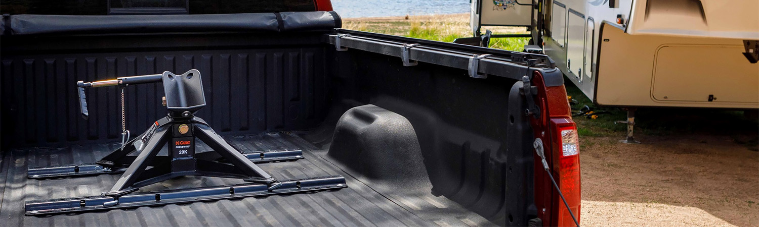 Heavy Duty Truck after 5th Wheel Trailer Hitch Installation