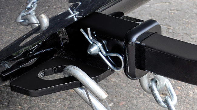 Standard Class Trailer Hitch Installed