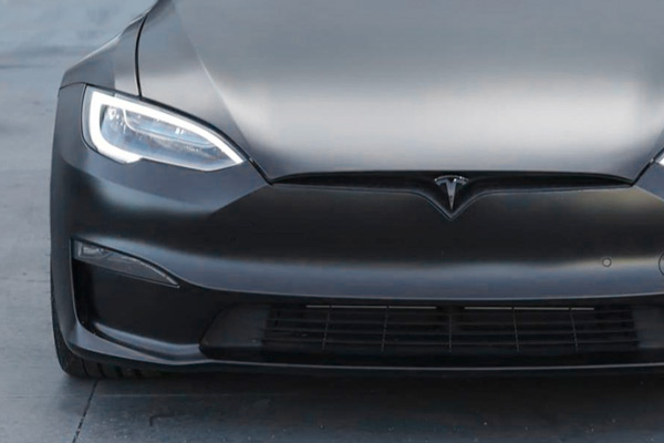 Tesla with a Satin Matte Finish Tesla with a Satin Matte Finish