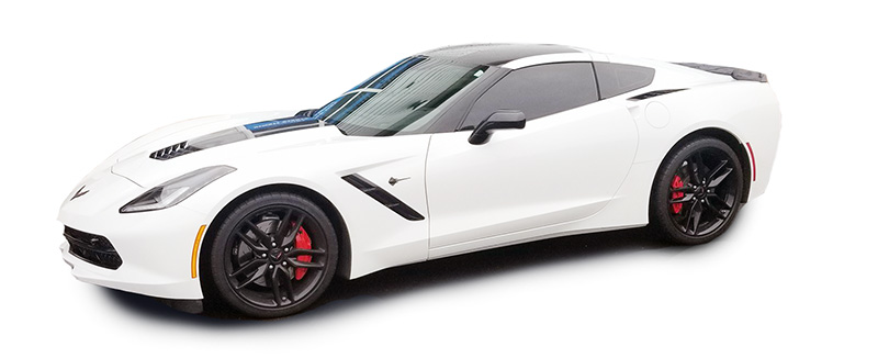 Window Tint for White Sports Car Window Tint for White Sports Car